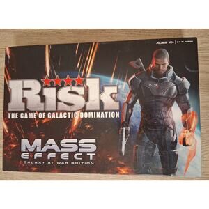 Risk Game Of Galactic Domination Mass Effect, Galaxy At War Edition Pre-owned
